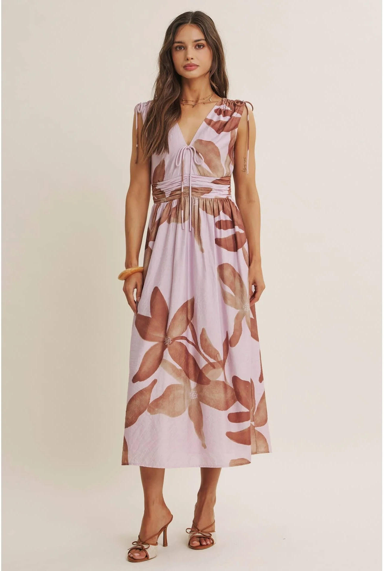 View 6: Tropical Sunset Midi Dress