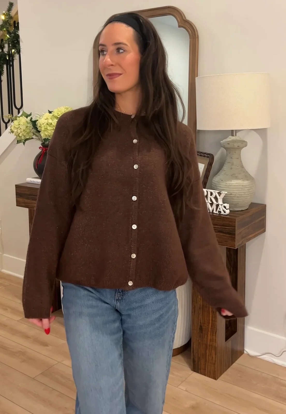 View 10: Cream Coast Cardigan Sweater