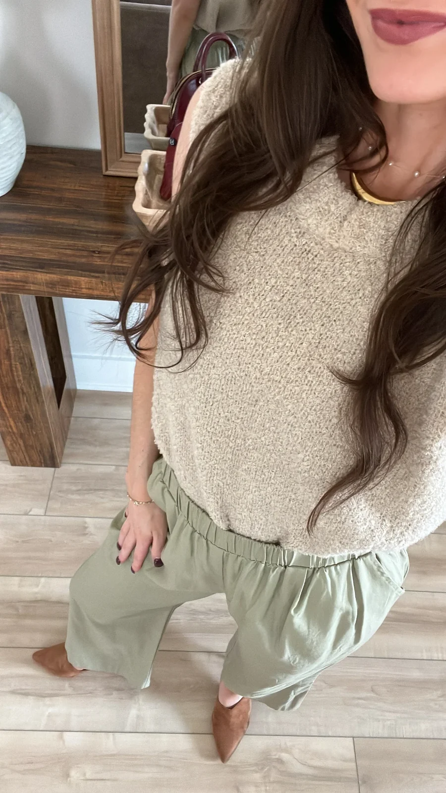 View 2: Olive You Capri Pants