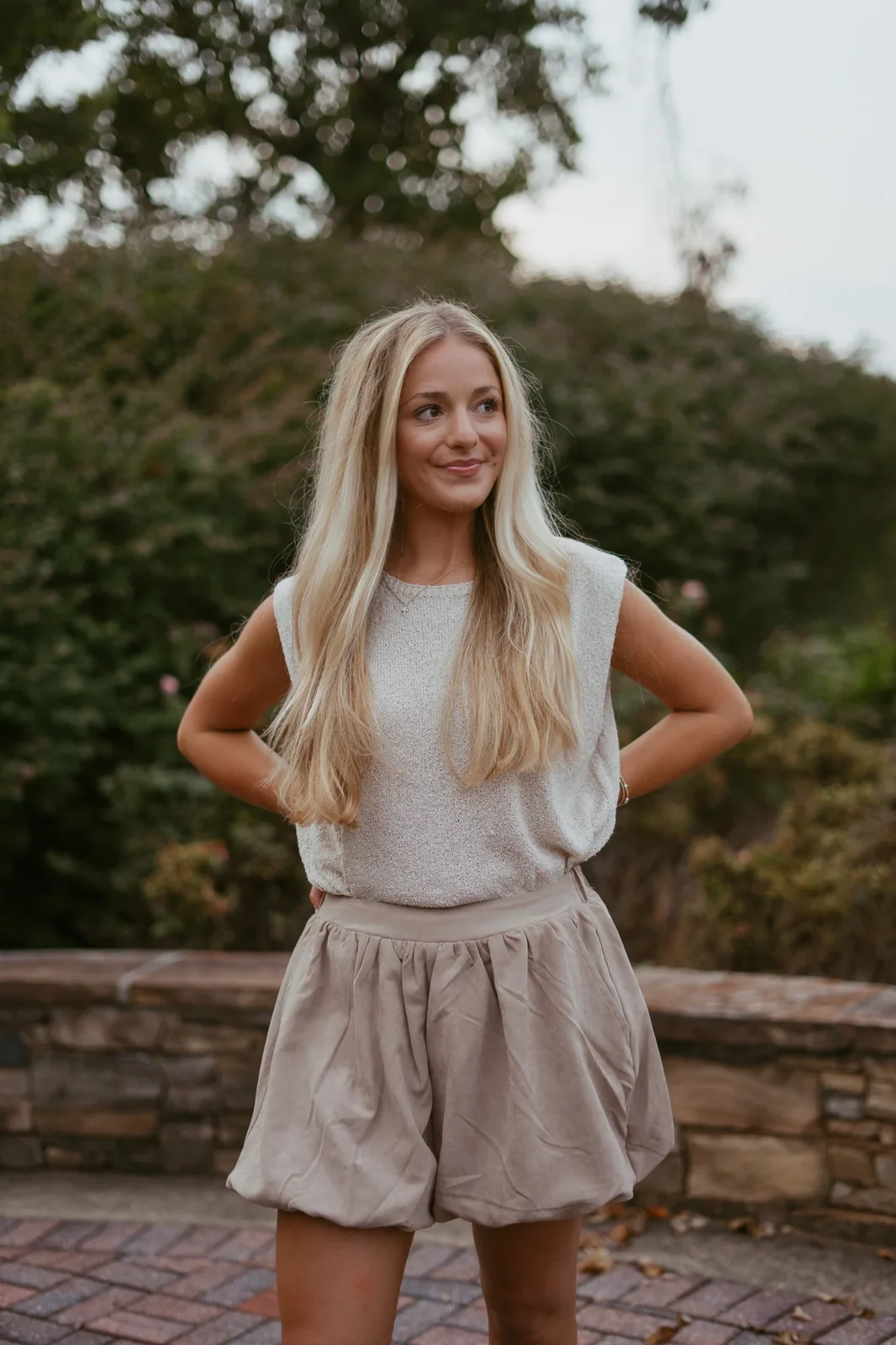 Vineyard Stroll Crotchet Knit Top