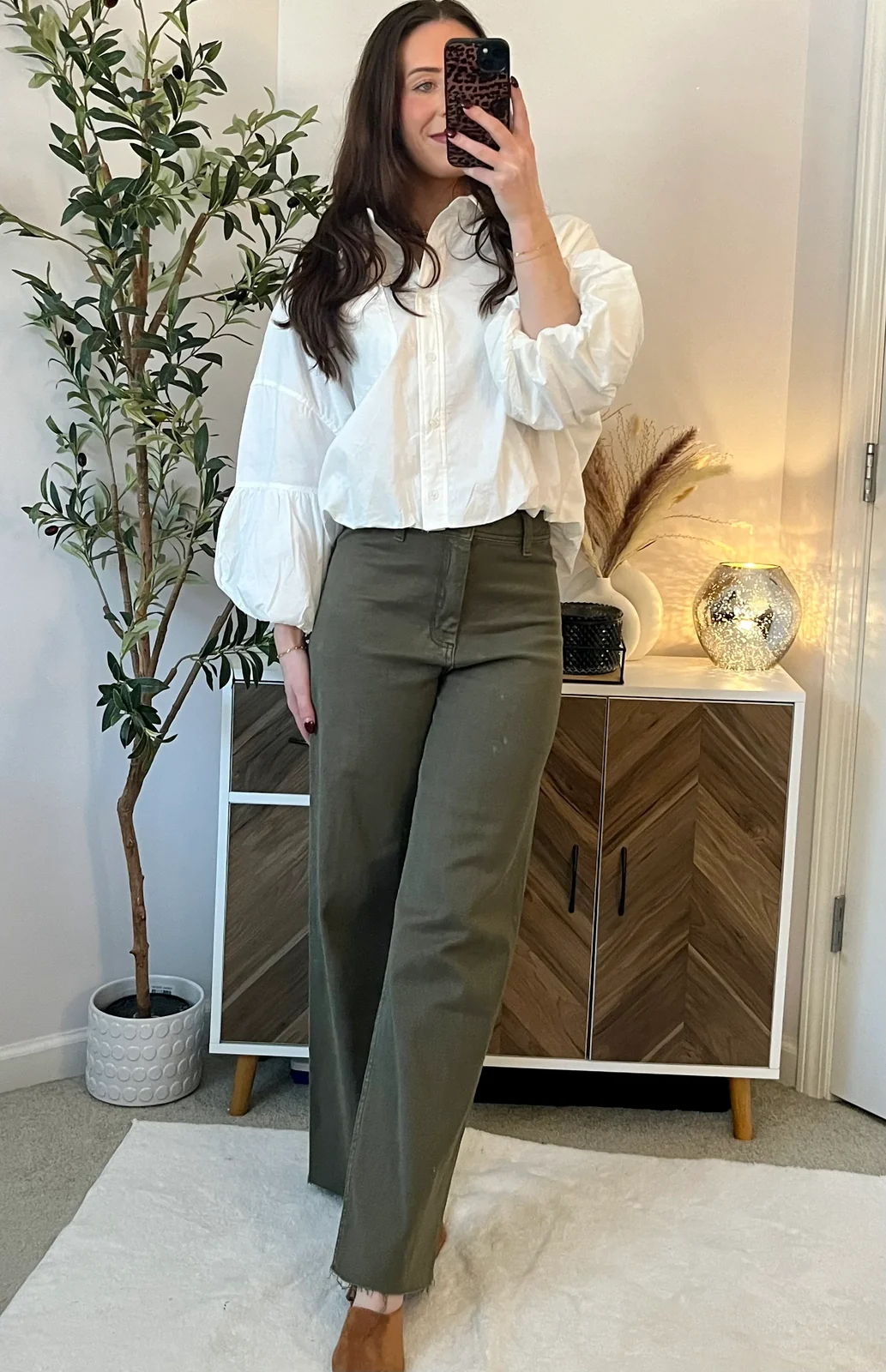 View 6: Cozy Trails Wide Leg Pants