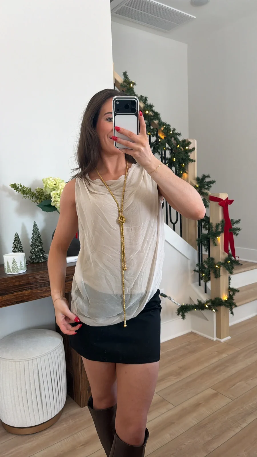 View 4: Bella Roma Sheer Top