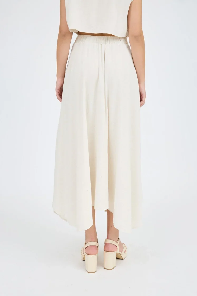 Laguna Beach Linen Skirt