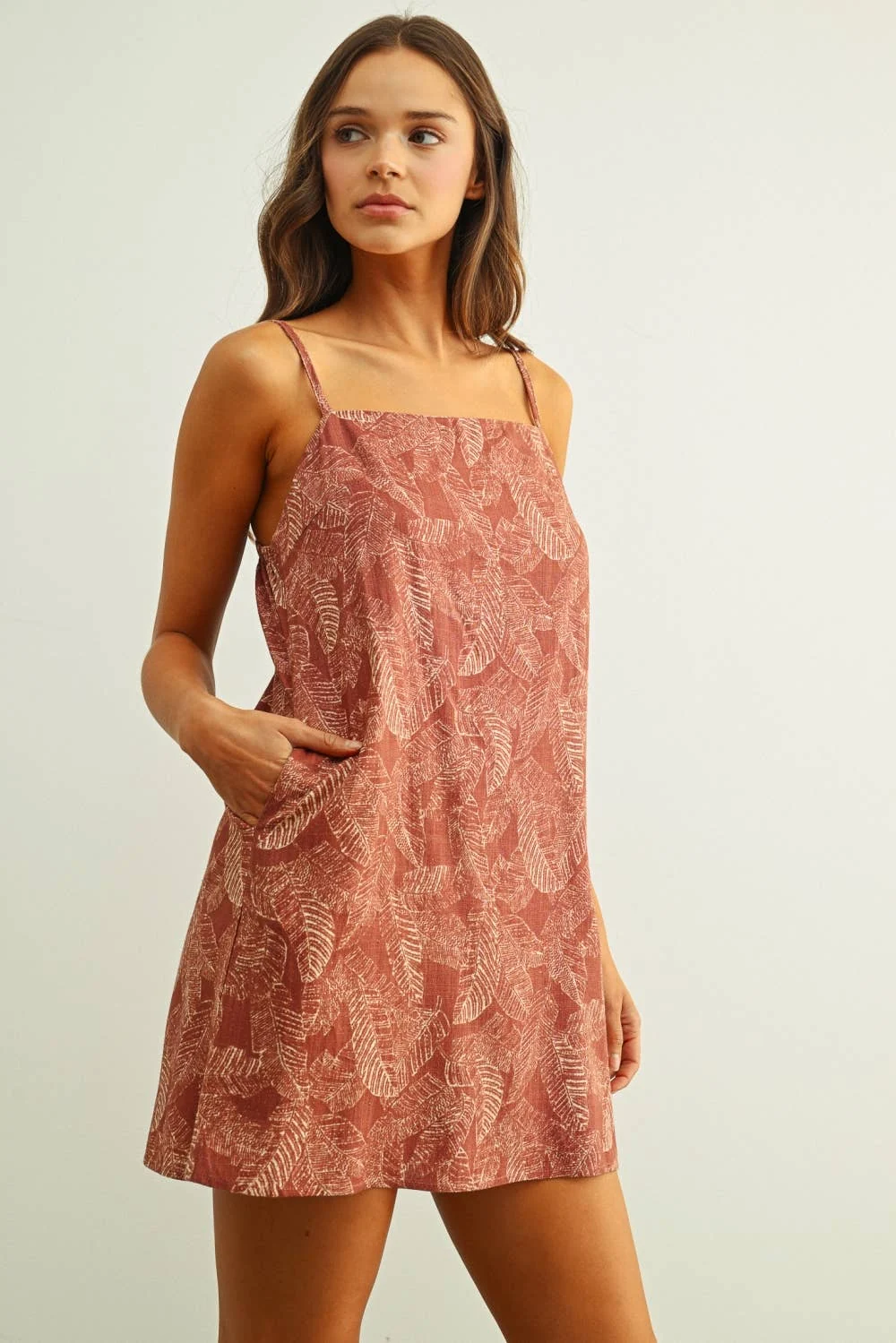 Tulum Palms Mini Dress