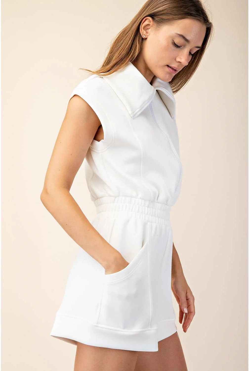 Roam Free Modal Scuba Romper