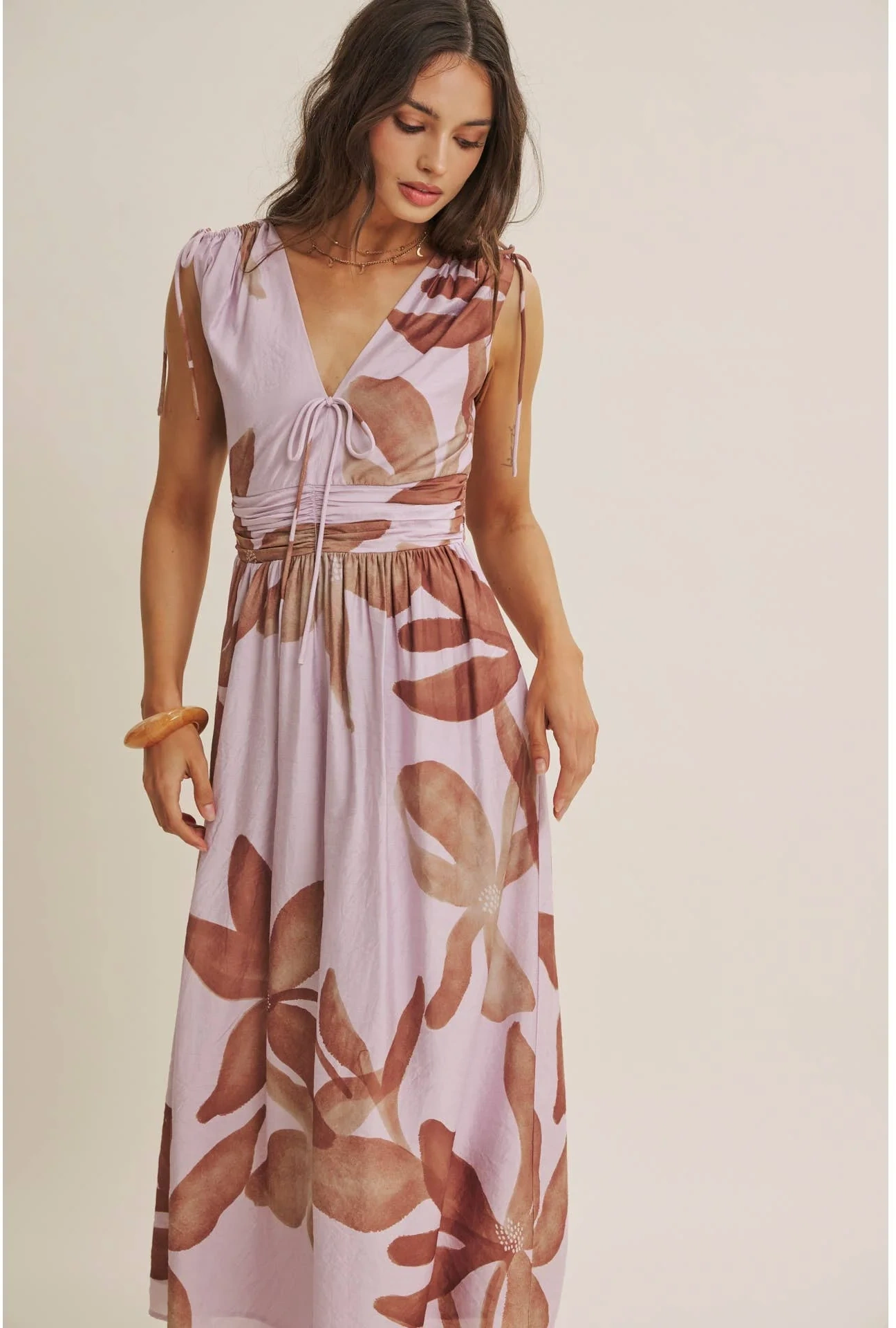View 4: Tropical Sunset Midi Dress