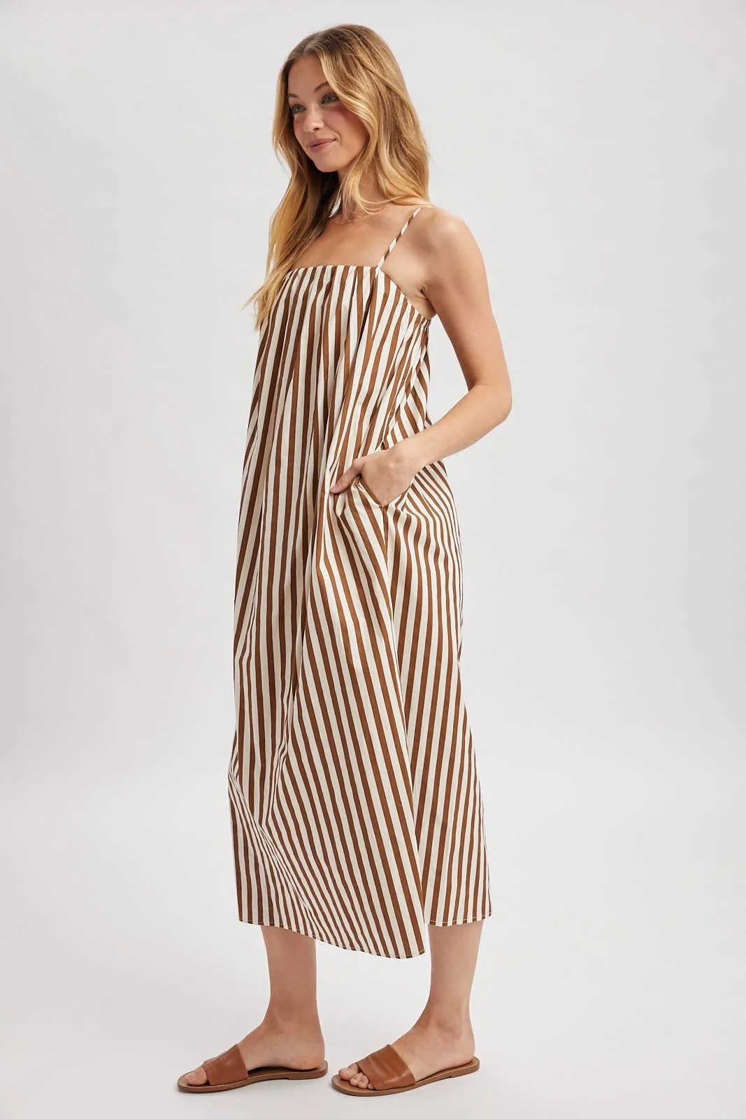 Sandbar Stripe Midi Dress
